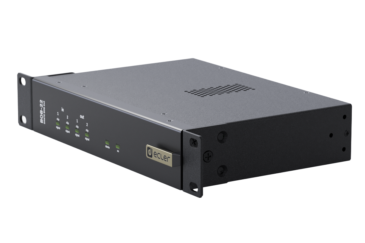 Interface Audio Numérique Dante/AES67 BOB 2x2