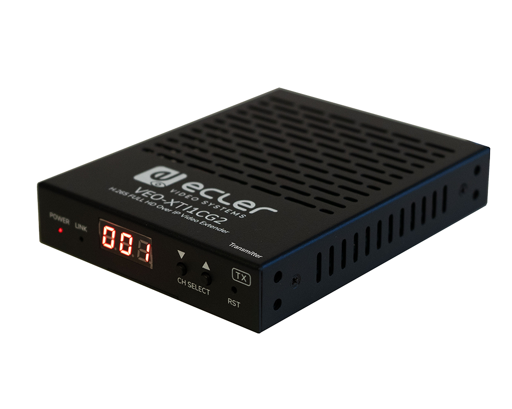 Prolongateur vidéo H.265 Full HD sur IP VEO-XTI1CG2
