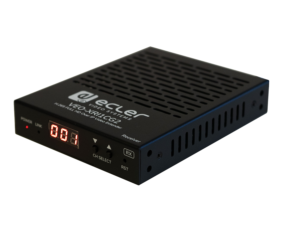 Prolongateur vidéo H.265 Full HD sur IP VEO-XRI1CG2