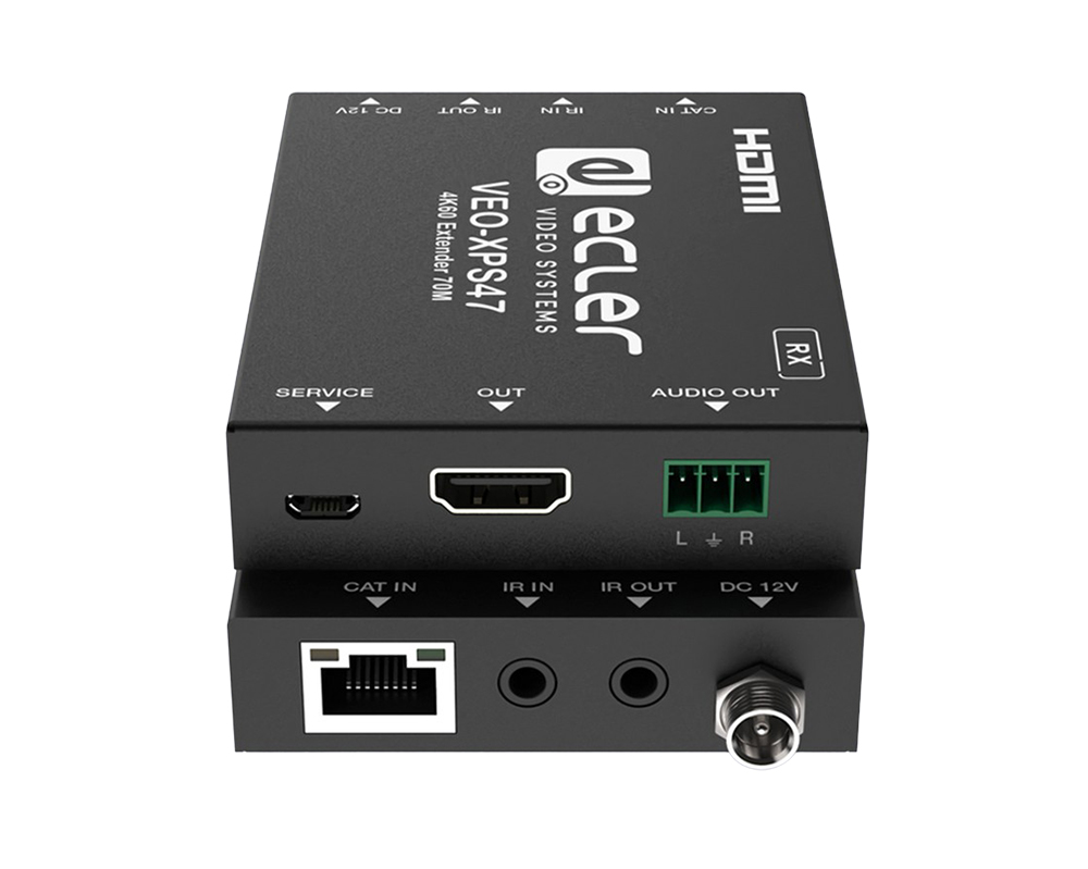 Kit Extendeur HDMI® 4K 18Gbps avec Extraction Audio VEO-XPS47